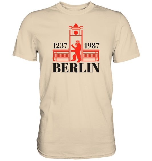 DDR Ostalgie Shirt Unisex • BERLIN 1237-1987