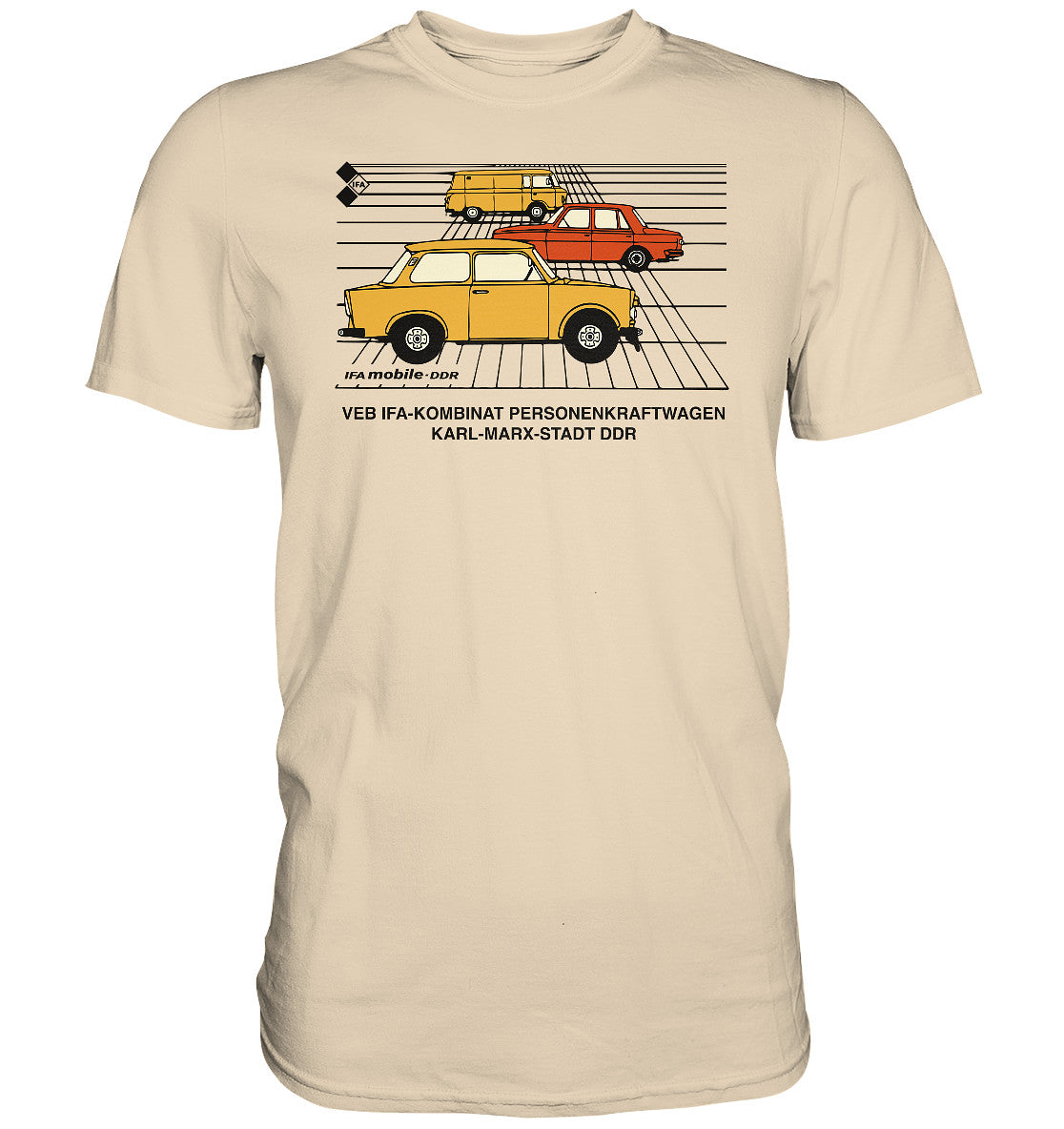 DDR Ostalgie Shirt Unisex • IFA MOBILE DDR - ORIGINALWERBUNG