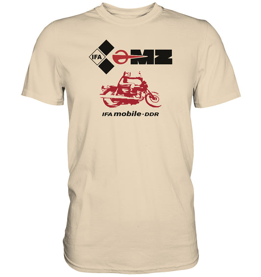 DDR Ostalgie Shirt Unisex • MZ - IFA MOBILE DDR