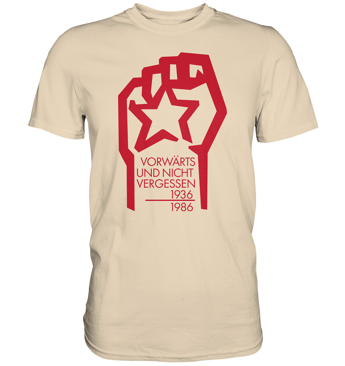 DDR Ostalgie Shirt Unisex • 1936-1986 SPANISCHER BÜRGERKRIEG