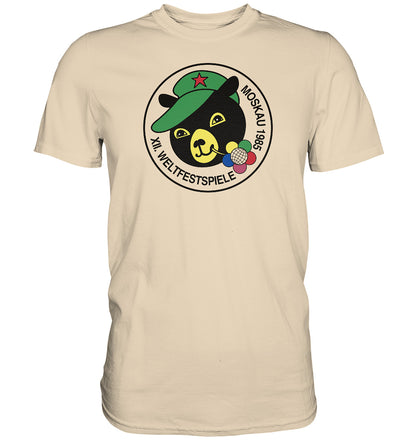 DDR Ostalgie Shirt Unisex • WELTFESTSPIELE, MOSKAU 1985