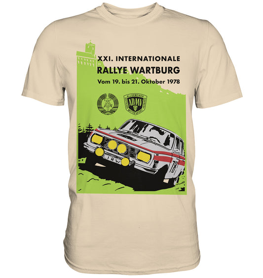 PREMIUM SHIRT UNISEX • INTERNATIONALE RALLYE WARTBURG - 1978