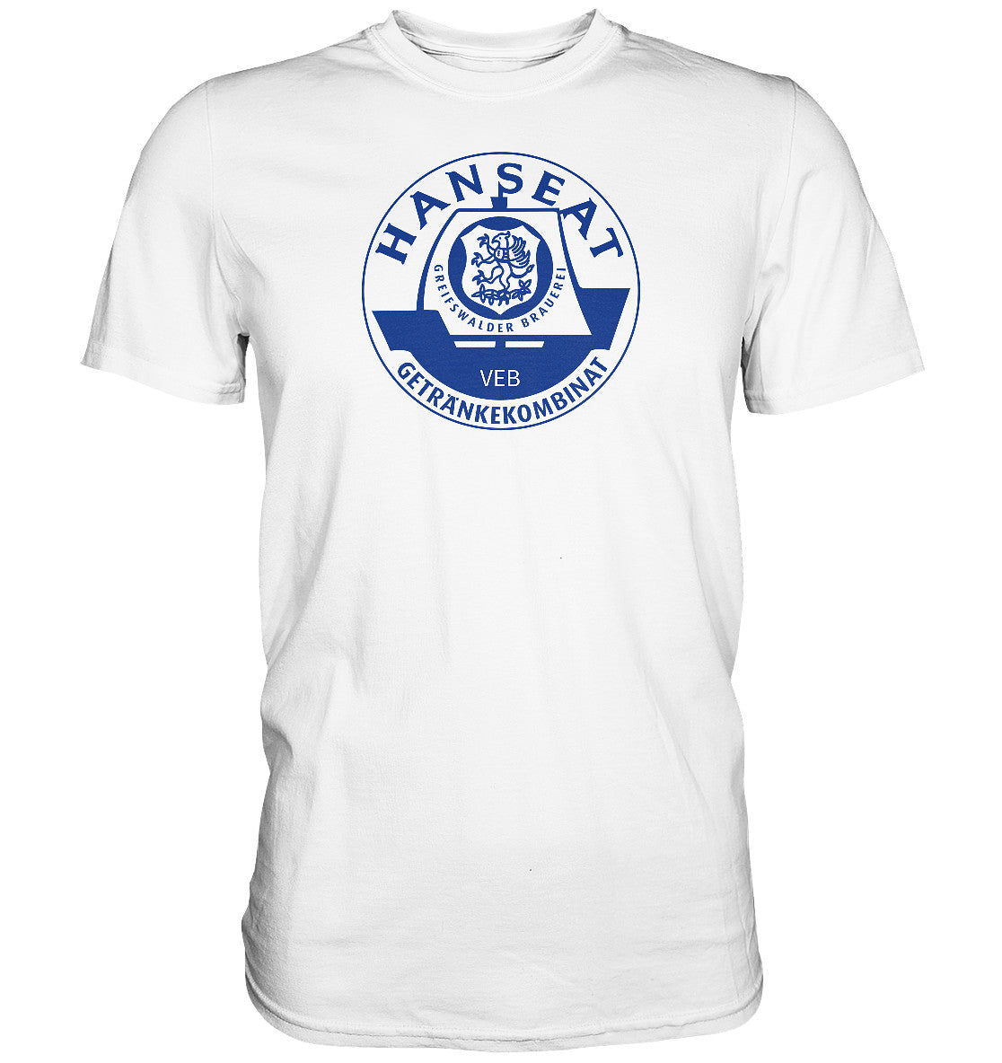 PREMIUM SHIRT UNISEX • HANSEAT GREIFSWALDER BRAUEREI VEB