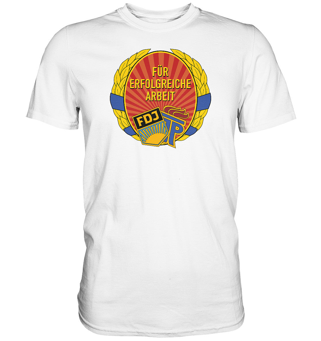 DDR Ostalgie Shirt Unisex • ABZEICHEN - FÜR ERFOLGREICHE ARBEIT
