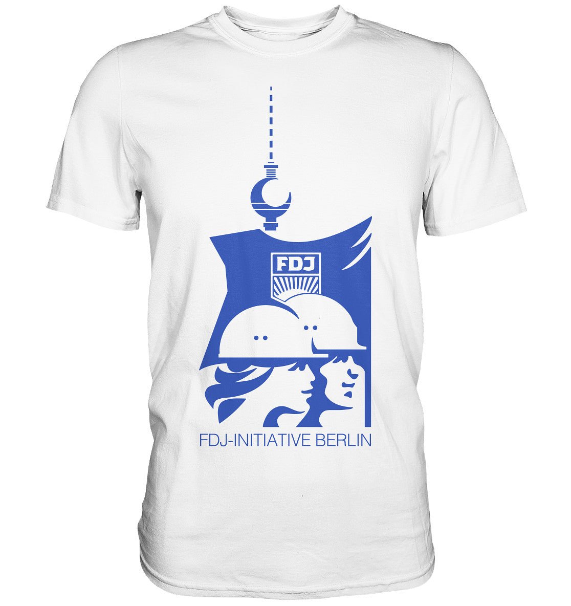 DDR Ostalgie Shirt Unisex • FDJ-INITIATIVE BERLIN