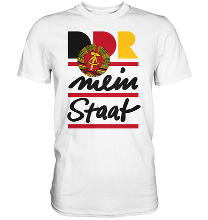 DDR Ostalgie Shirt Unisex • DDR - MEIN STAAT
