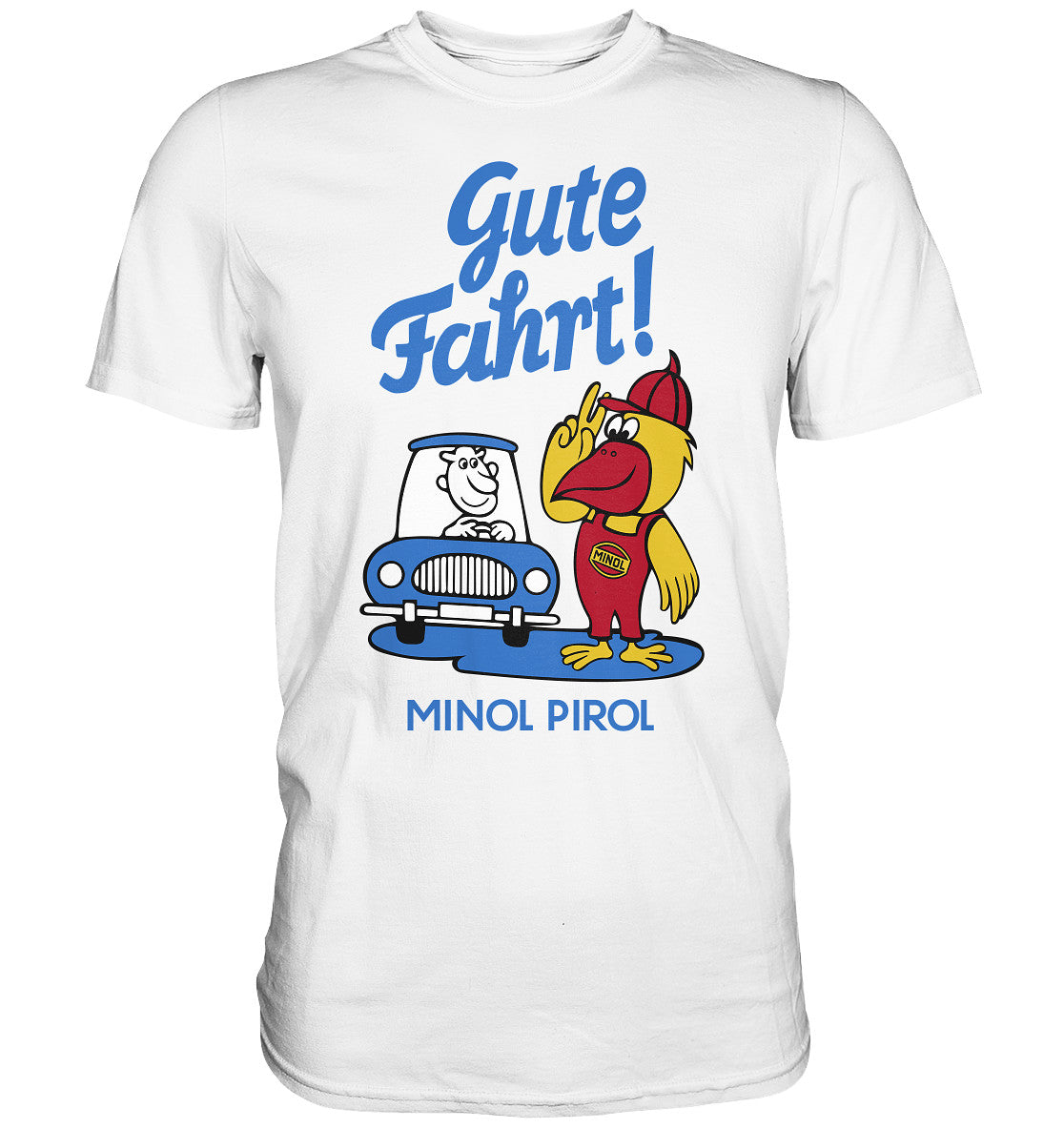 DDR Ostalgie Shirt Unisex • GUTE FAHRT! MINOL PIROL