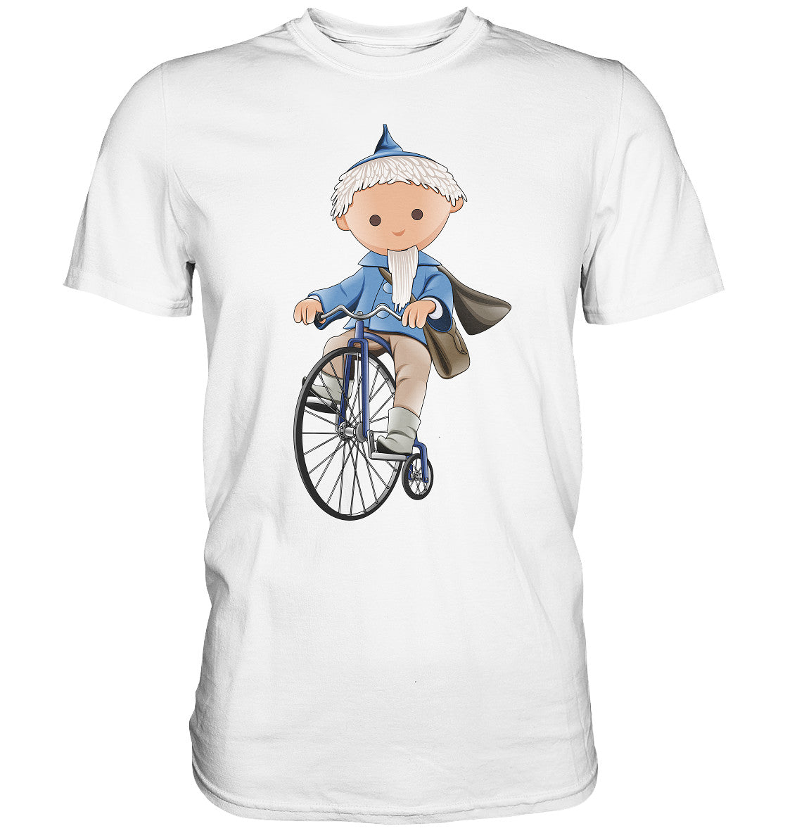 DDR Ostalgie Shirt Unisex • UNSER SANDMÄNNCHEN - AUF DEM HOCHRAD - BLAU (PU-97, 1969)