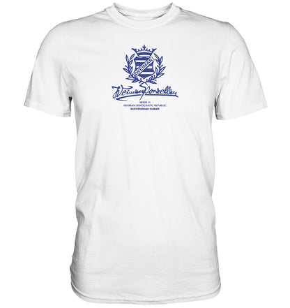 DDR Ostalgie Shirt Unisex • WEIMAR-PORZELLAN BLANKENHAIN