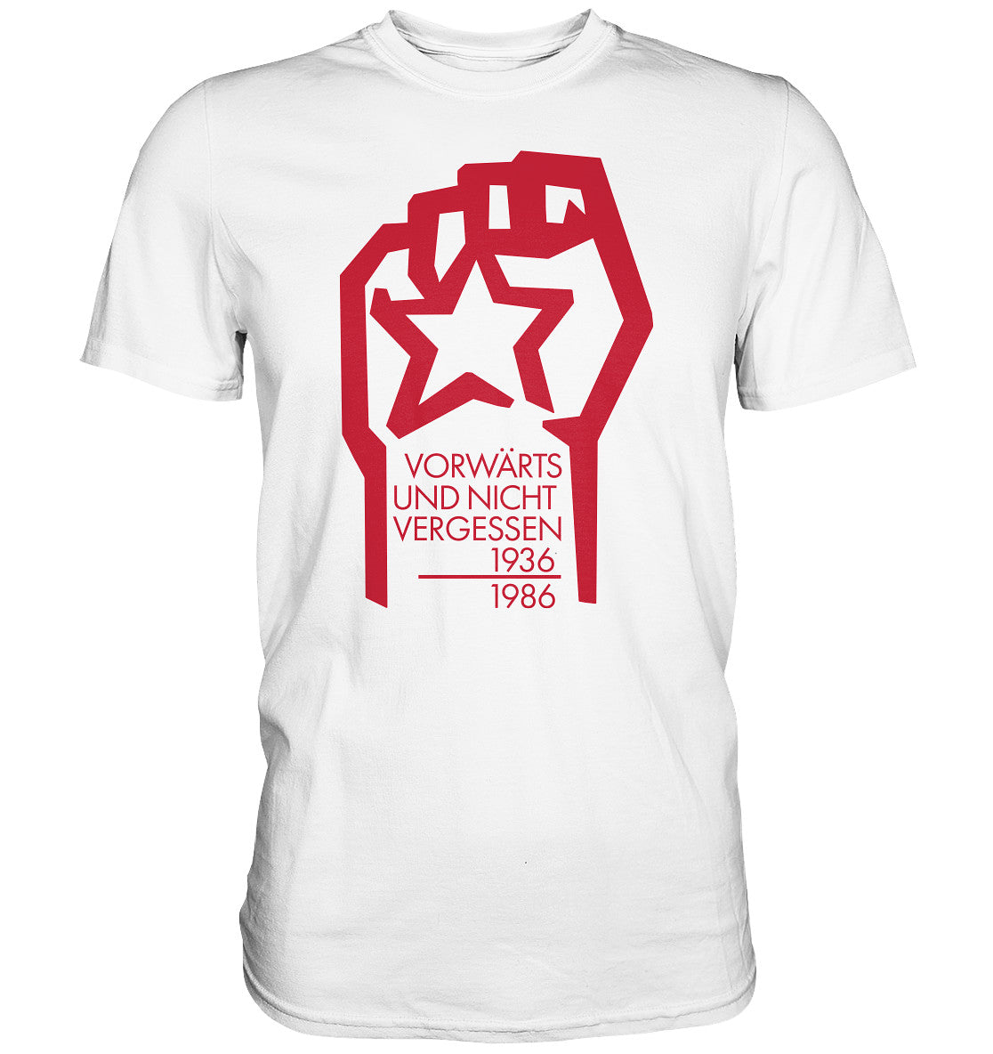 DDR Ostalgie Shirt Unisex • 1936-1986 SPANISCHER BÜRGERKRIEG