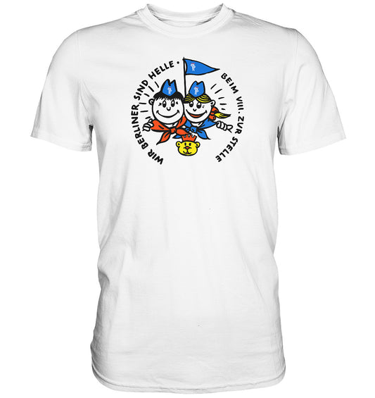 DDR Ostalgie Shirt Unisex • 8. PIONIERTREFFEN BERLIN