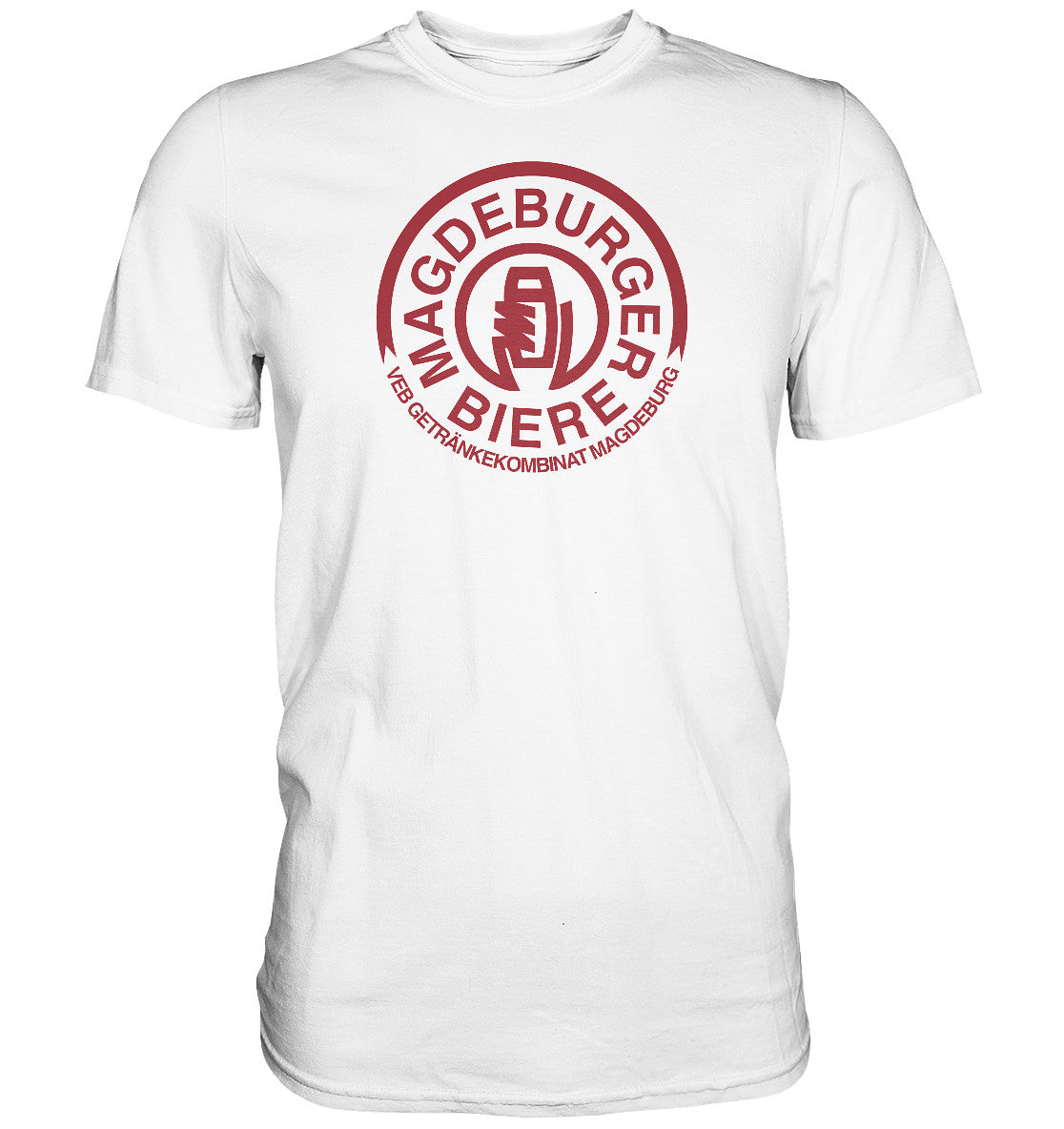 DDR Ostalgie Shirt Unisex • VEB GETRÄNKEKOMBINAT MAGDEBURG - BIERE