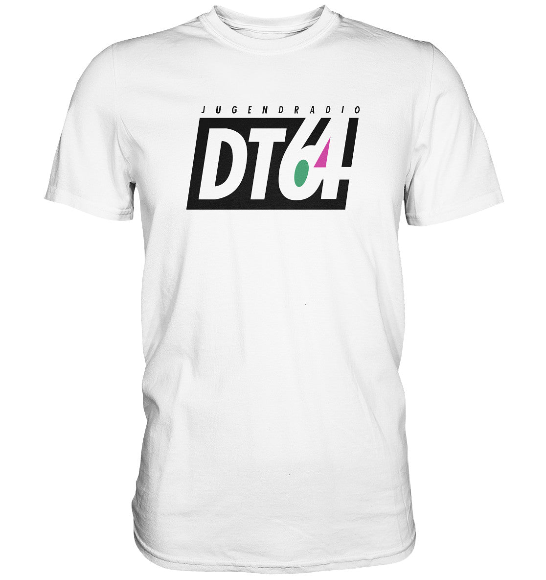 DDR Ostalgie Shirt Unisex • DT64 JUGENDRADIO - hell