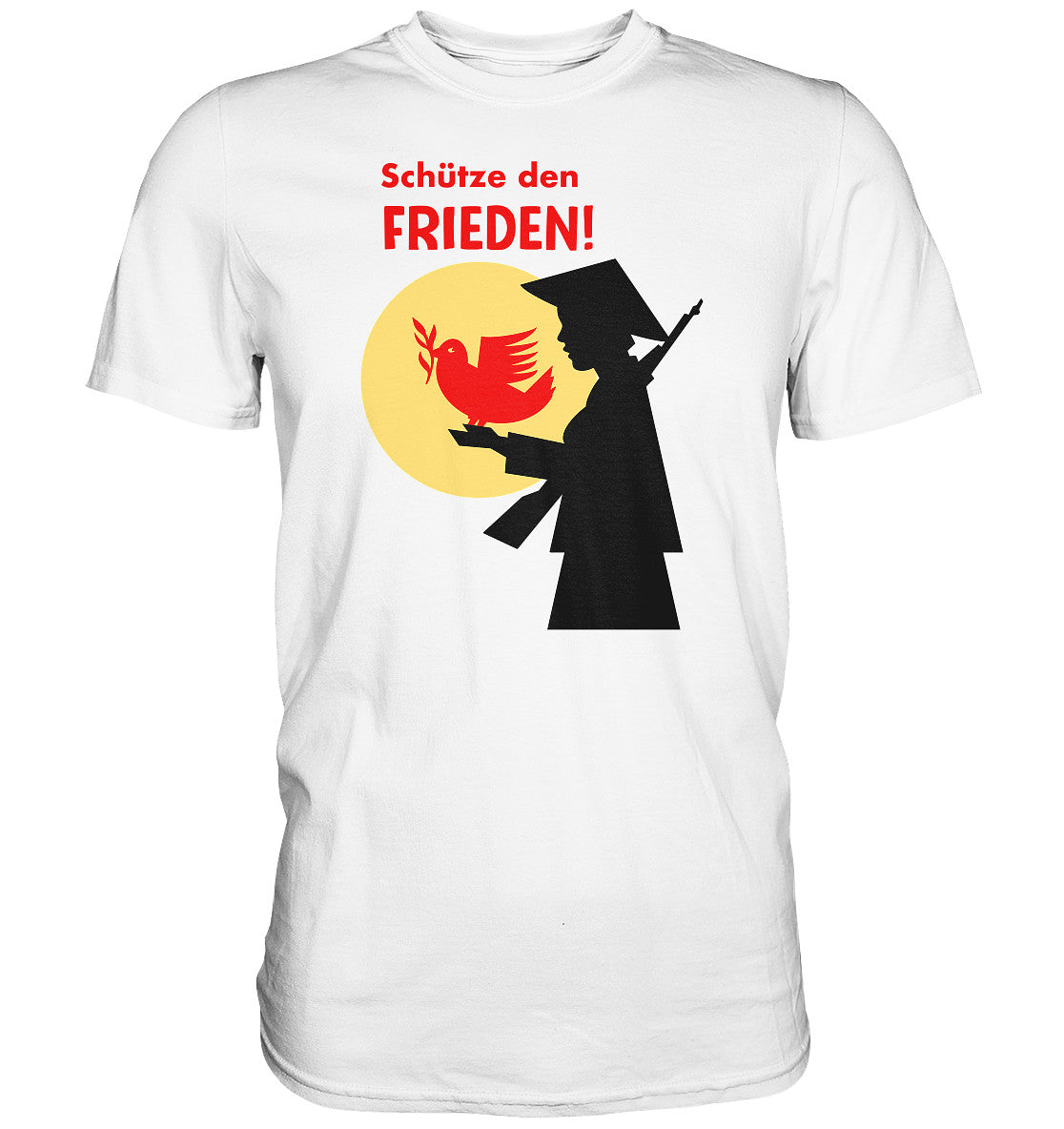DDR Ostalgie Shirt Unisex • SCHÜTZE DEN FRIEDEN! SOLIDARITÄT MIT VIETNAM