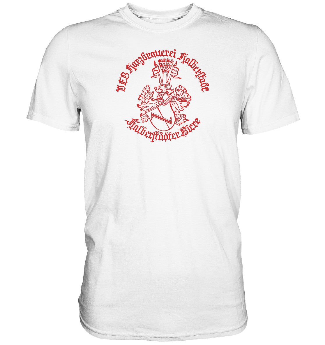 DDR Ostalgie Shirt Unisex • HALBERSTÄDTER BIERE