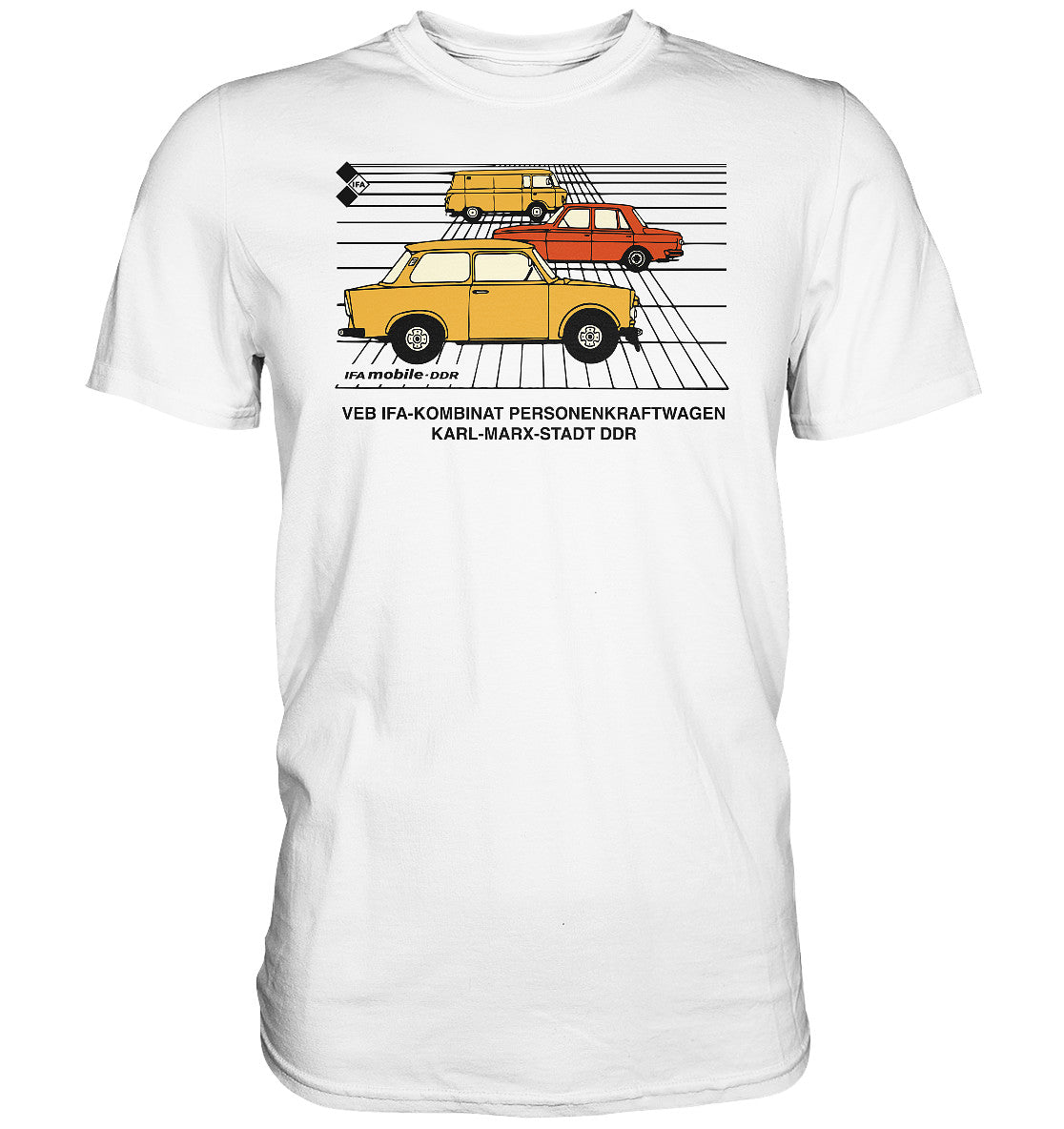 DDR Ostalgie Shirt Unisex • IFA MOBILE DDR - ORIGINALWERBUNG