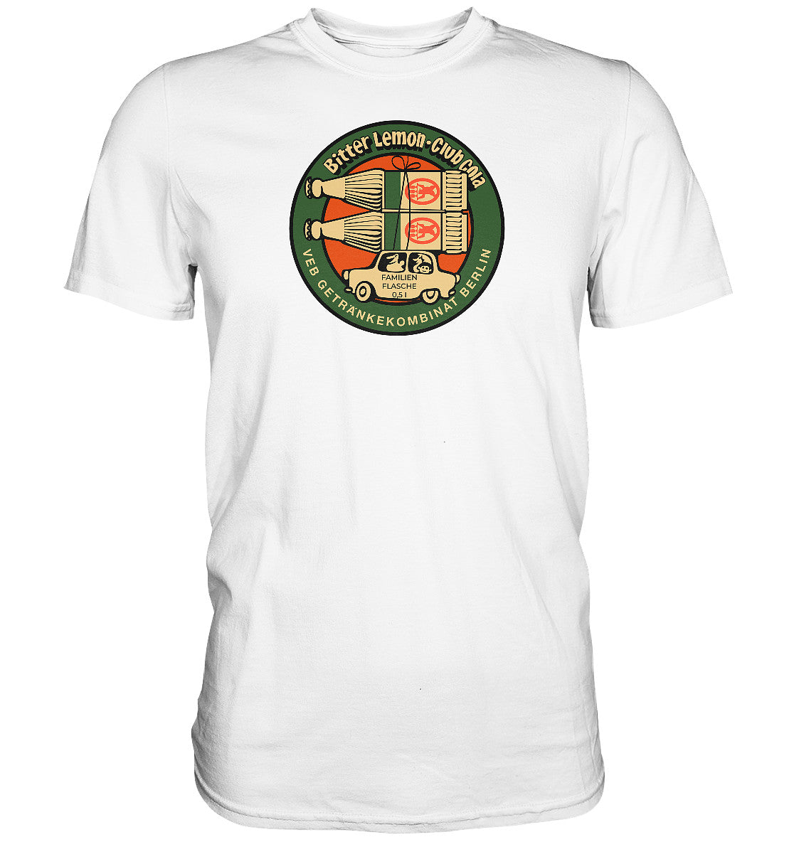 PREMIUM SHIRT UNISEX • BITTER LEMON CLUB COLA