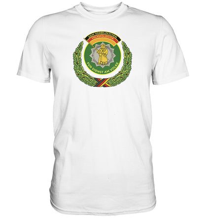 DDR Ostalgie Shirt Unisex • DEM VORBILDLICHEN VOLKSPOLIZISTEN (ABZEICHEN)