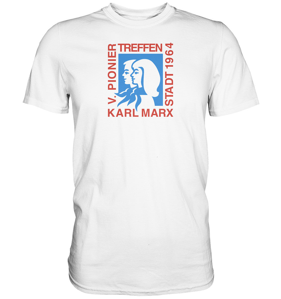 DDR Ostalgie Shirt Unisex • 5. PIONIERTREFFEN KARL-MARX-STADT