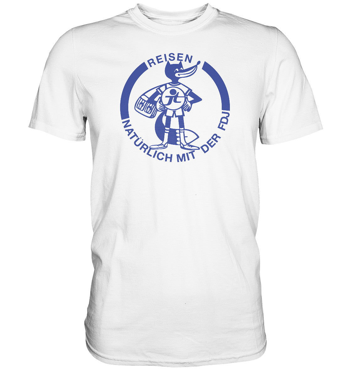 DDR Ostalgie Shirt Unisex • FDJ JUGENDTOURIST