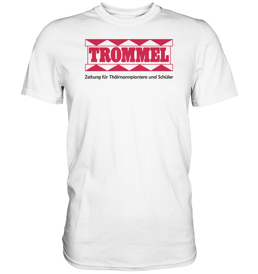 DDR Ostalgie Shirt Unisex • PIONIERZEITUNG TROMMEL