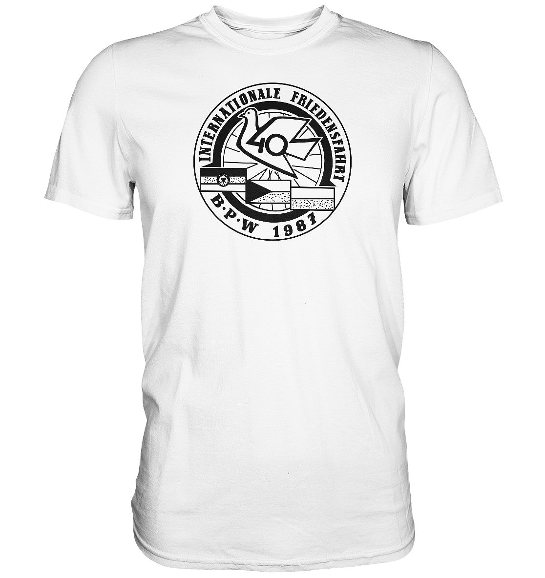 DDR Ostalgie Shirt Unisex • INTERNATIONALE FRIEDENSFAHRT 1987