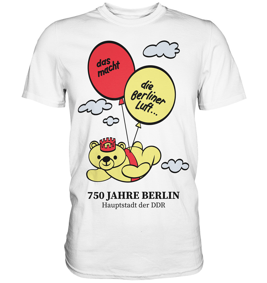 DDR Ostalgie Shirt Unisex • 750 JAHRE BERLIN