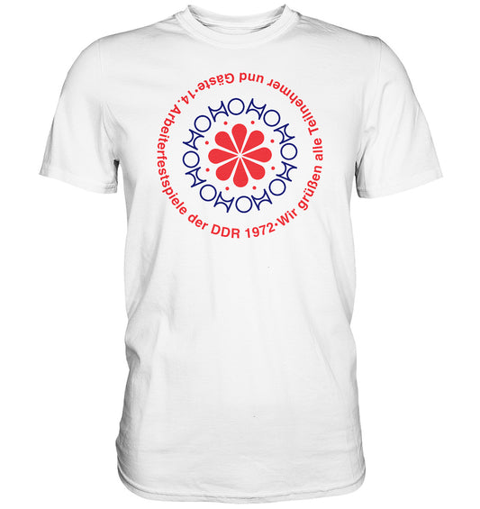 DDR Ostalgie Shirt Unisex • 14. ARBEITERFESTSPIELE DER DDR 1972