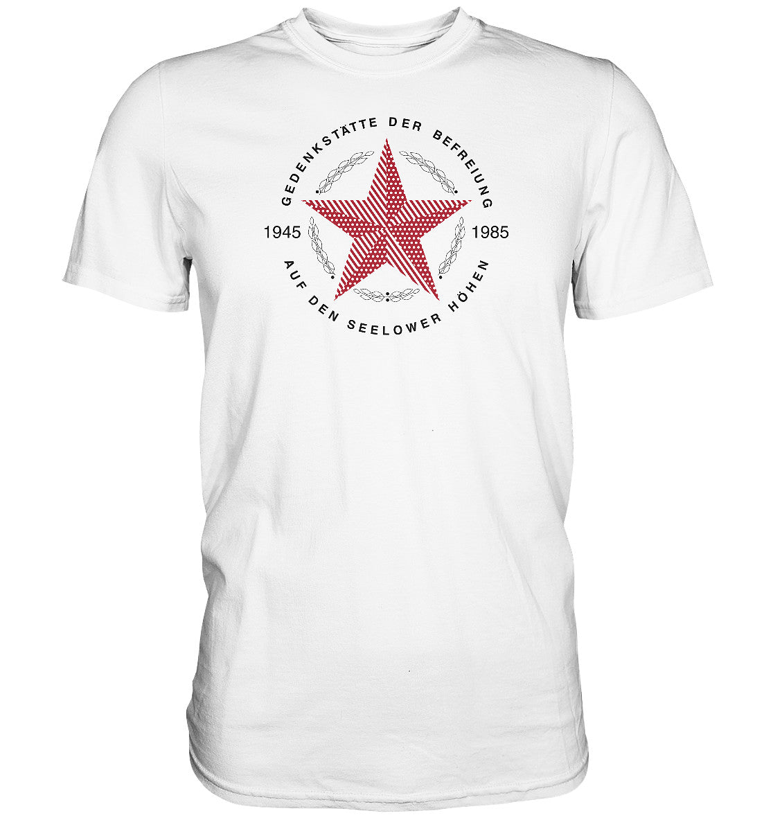 DDR Ostalgie Shirt Unisex • GEDENKSTÄTTE SEELOWER HÖHEN