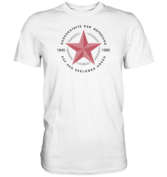 DDR Ostalgie Shirt Unisex • GEDENKSTÄTTE SEELOWER HÖHEN