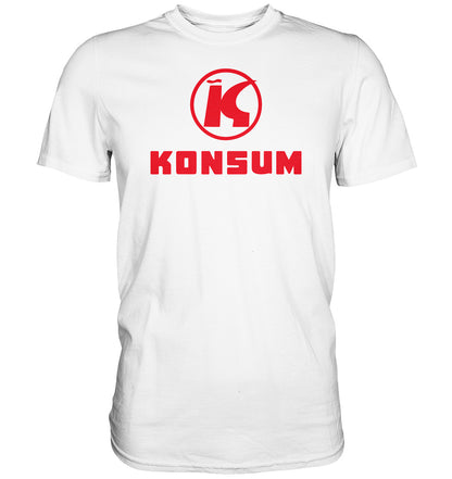 DDR Ostalgie Shirt Unisex • KONSUM - hell