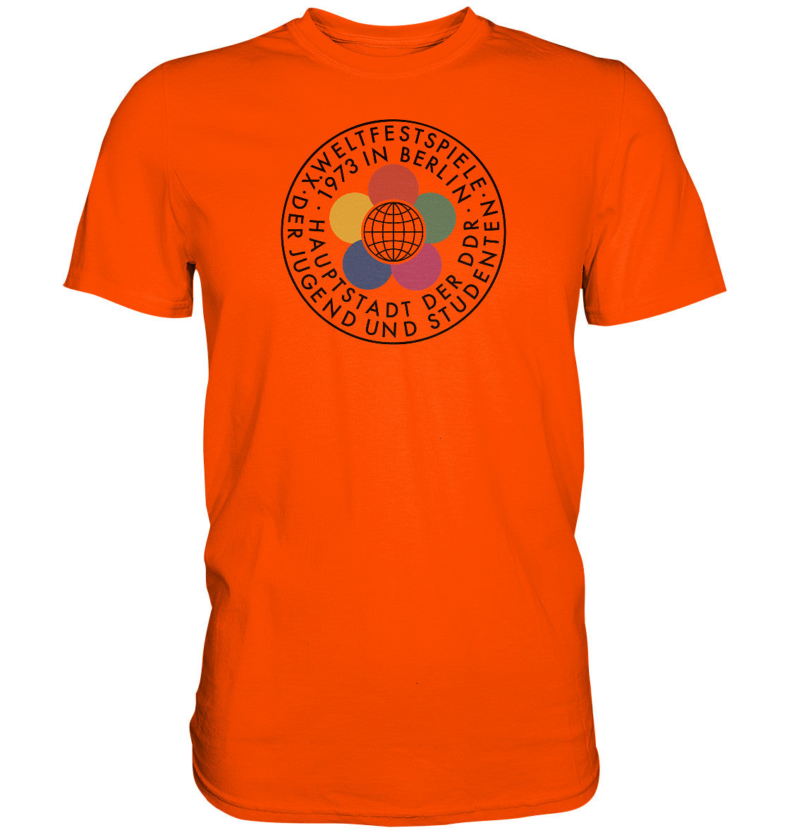 DDR Ostalgie Shirt Unisex •  WELTFESTSPIELE 1973 - hell