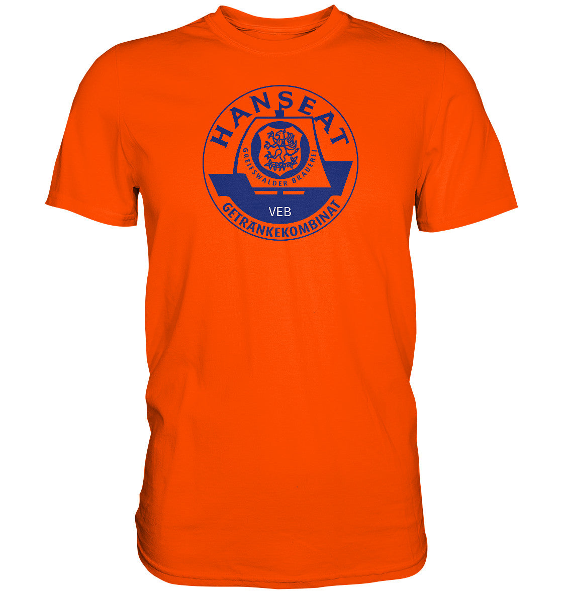 PREMIUM SHIRT UNISEX • HANSEAT GREIFSWALDER BRAUEREI VEB