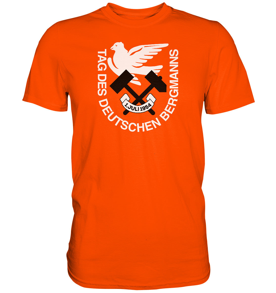 DDR Ostalgie Shirt Unisex • TAG DES DEUTSCHEN BERGMANNS