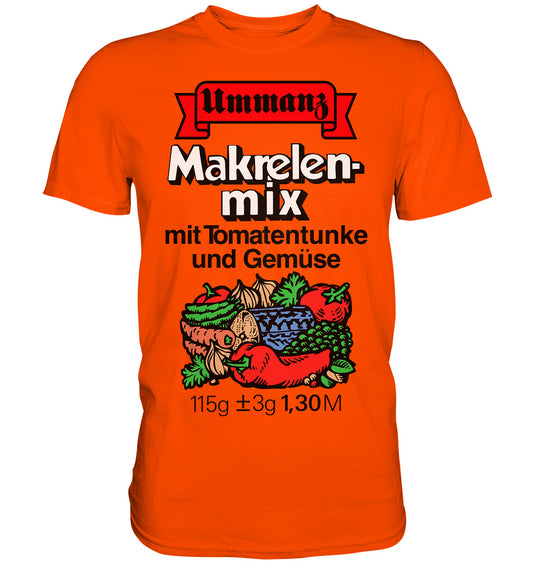 DDR Ostalgie Shirt Unisex • UMMANZ - MAKRELENMIX
