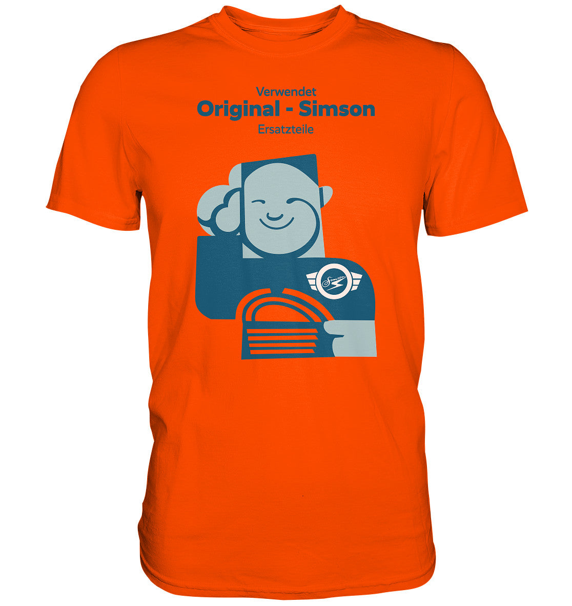 DDR Ostalgie Shirt Unisex • WERKSTATT-WERBUNG SIMSON-ERSATZTEILE