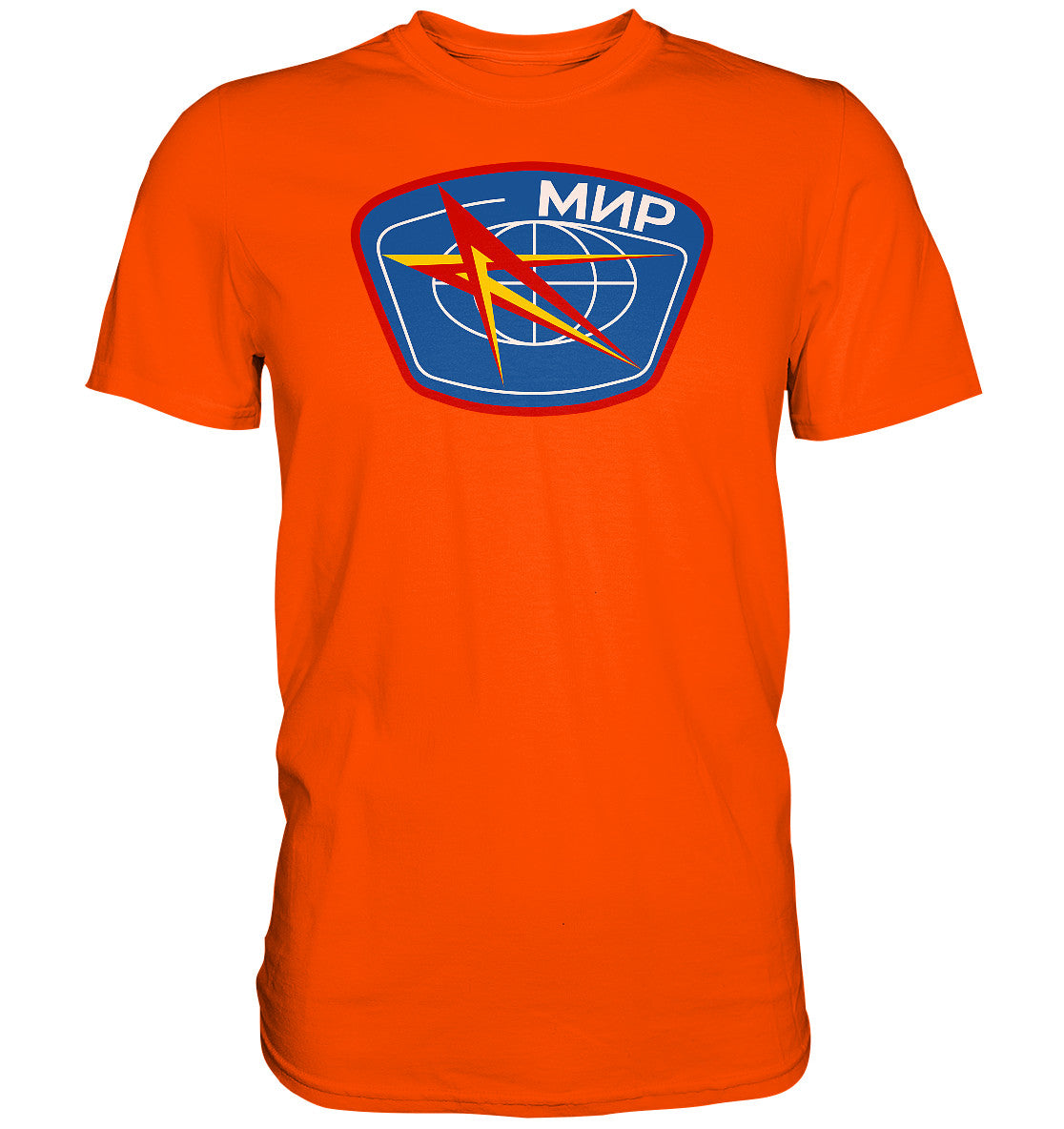 DDR Ostalgie Shirt Unisex • MIR - KOSMONAUTEN-BADGE