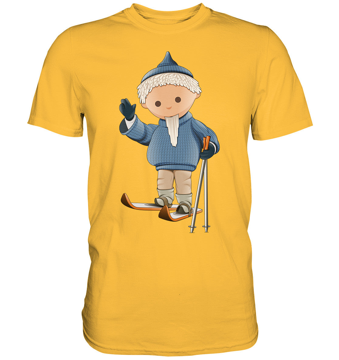 DDR Ostalgie Shirt Unisex • UNSER SANDMÄNNCHEN - AUF SKIERN (PU 422)