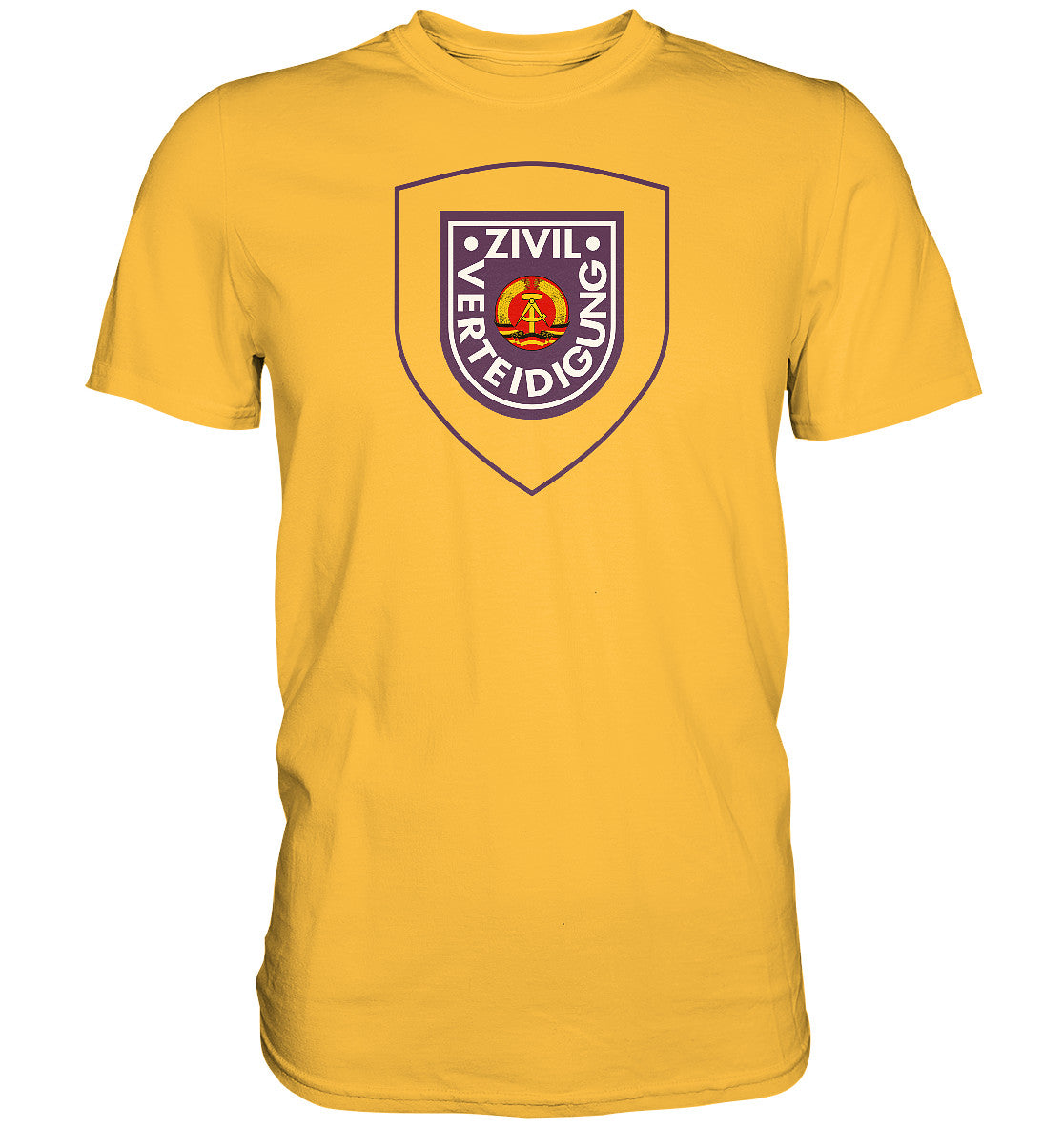 DDR Ostalgie Shirt Unisex • DDR ZIVILVERTEIDIGUNG
