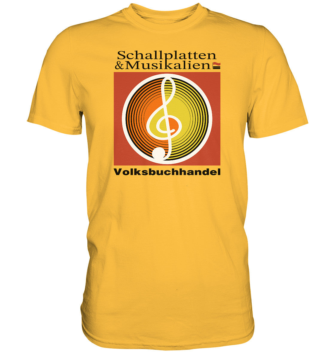 DDR Ostalgie Shirt Unisex • SCHALLPLATTEN VOLKSBUCHHANDEL