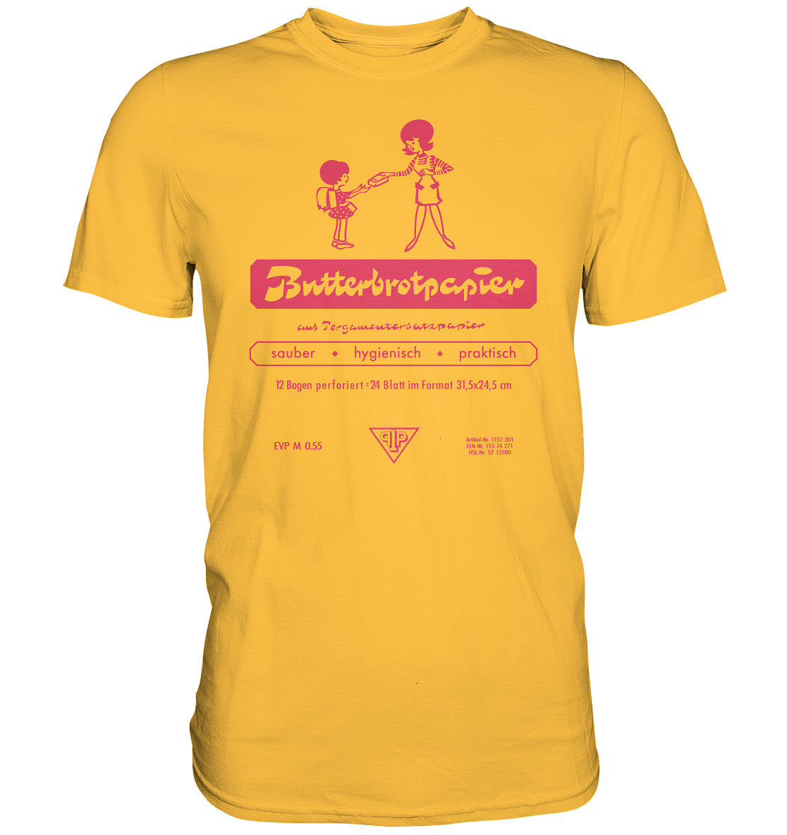 DDR Ostalgie Shirt Unisex • DDR-BUTTERBROTPAPIER