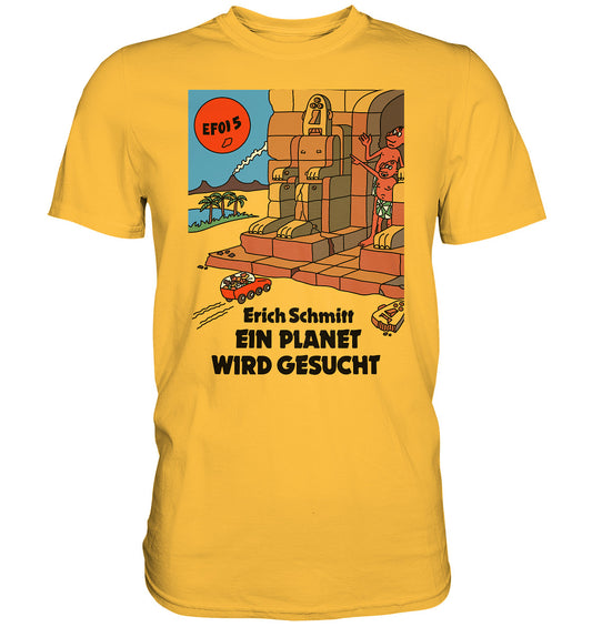 DDR Ostalgie Shirt Unisex • ERICH SCHMITT - EIN PLANET WIRD GESUCHT