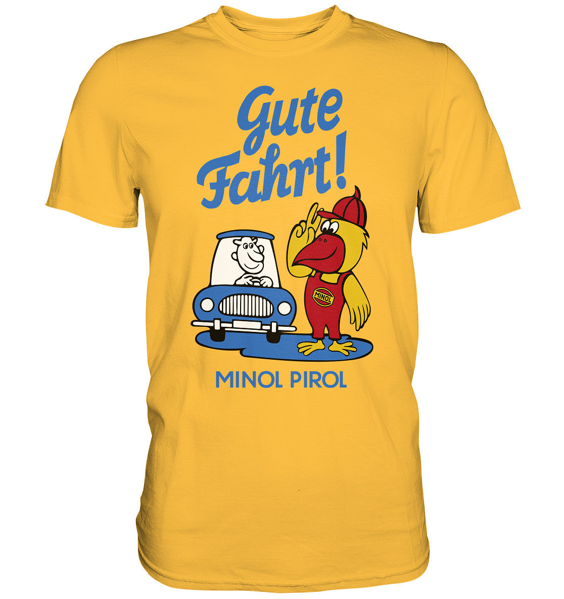DDR Ostalgie Shirt Unisex • GUTE FAHRT! MINOL PIROL