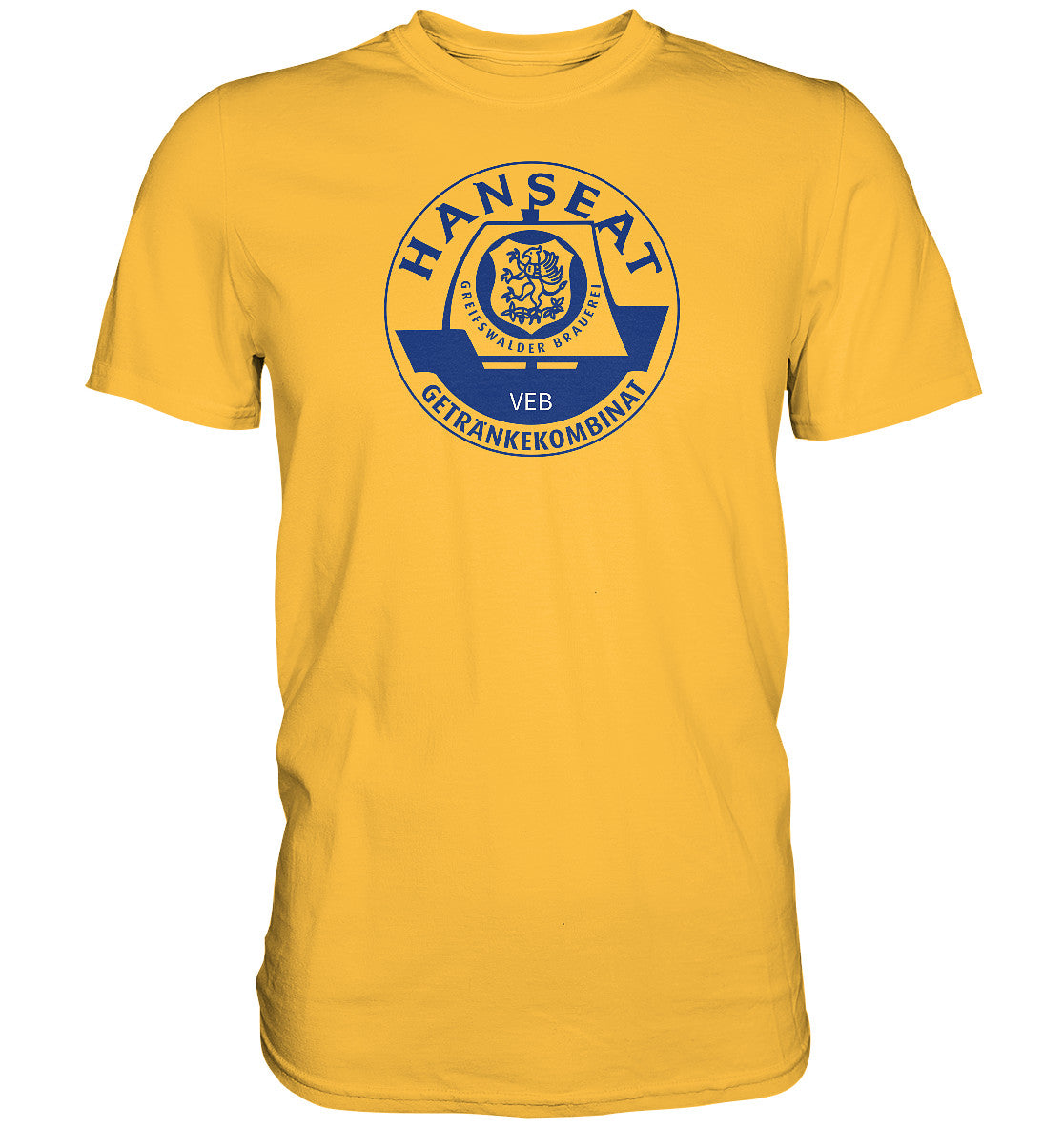 PREMIUM SHIRT UNISEX • HANSEAT GREIFSWALDER BRAUEREI VEB