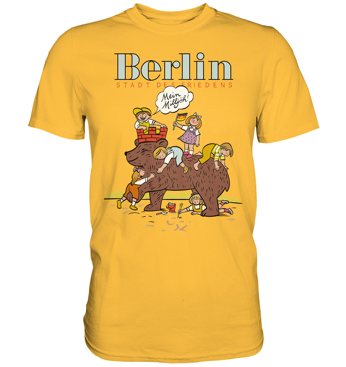 DDR Ostalgie Shirt Unisex • BERLIN - STADT DES FRIEDENS