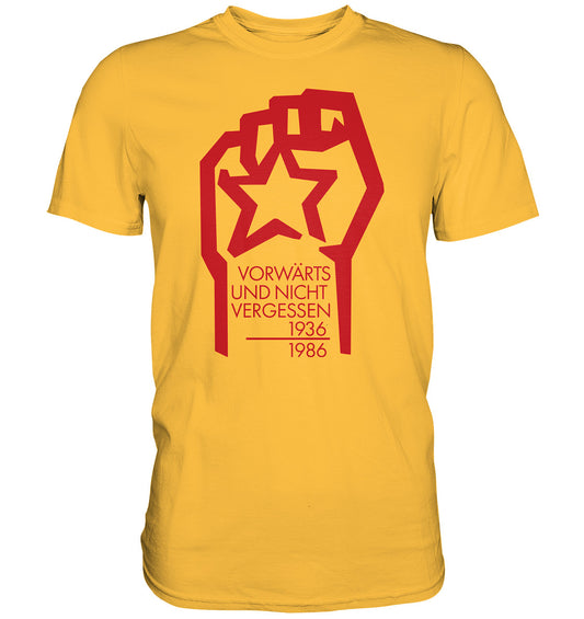 DDR Ostalgie Shirt Unisex • 1936-1986 SPANISCHER BÜRGERKRIEG