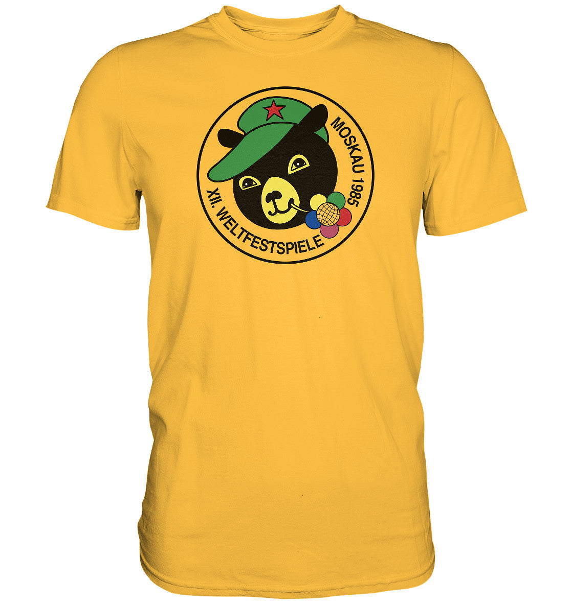 DDR Ostalgie Shirt Unisex • WELTFESTSPIELE, MOSKAU 1985