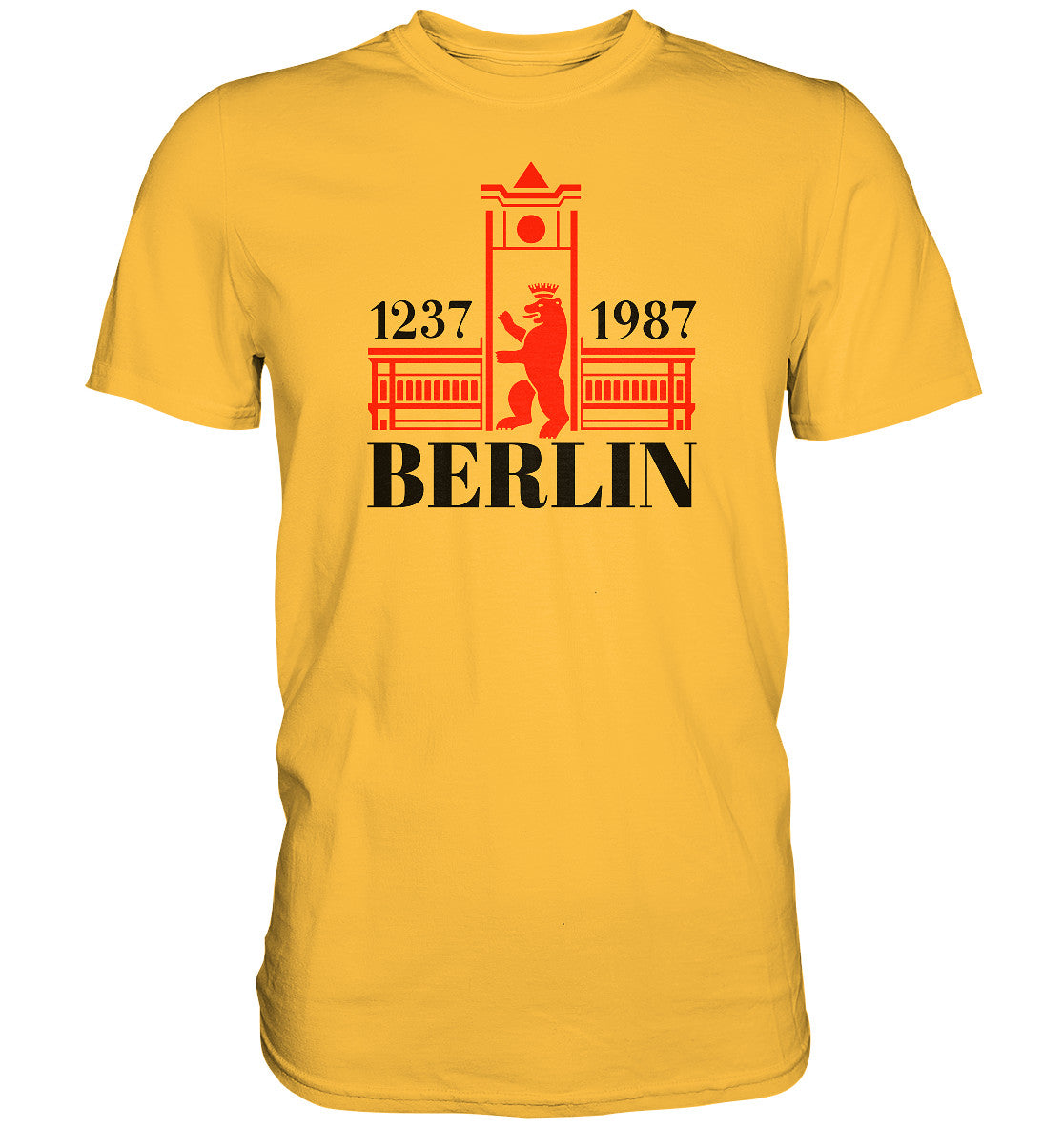 DDR Ostalgie Shirt Unisex • BERLIN 1237-1987