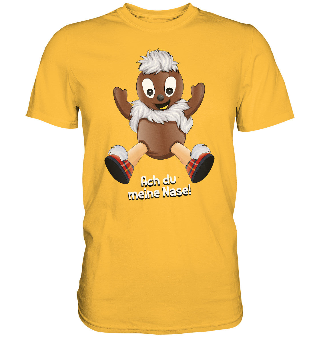 DDR Ostalgie Shirt Unisex • UNSER SANDMÄNNCHEN - PITTIPLATSCH - ACH DU MEINE NASE!