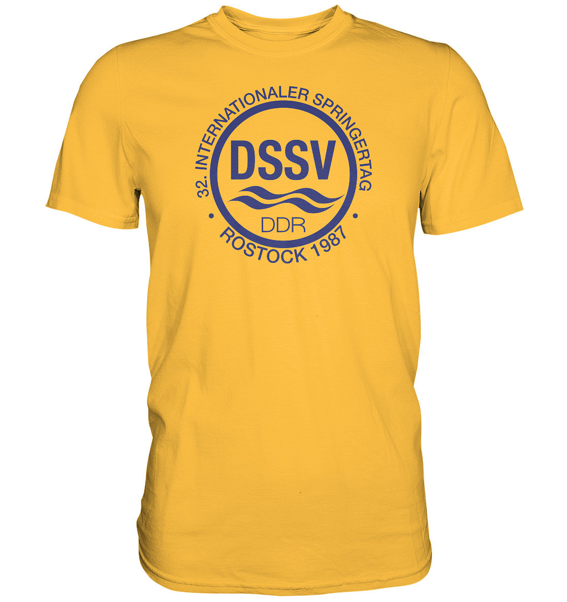DDR Ostalgie Shirt Unisex • INTERNATIONALER SPRINGERTAG - ROSTOCK 1987
